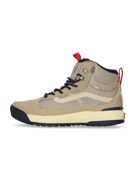 Botki Vans skórzane beżowe