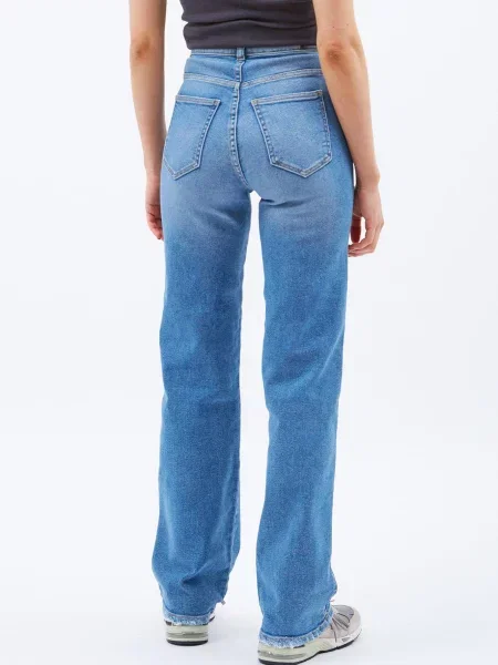 Dr. Denim Jeans Moxy denim albastru
