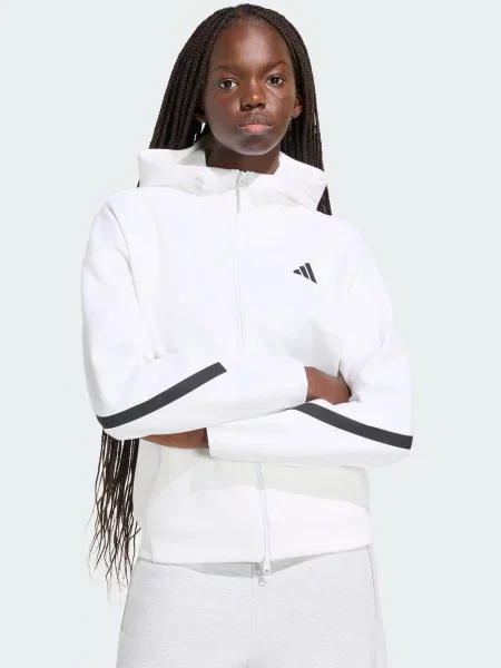 Geacă Adidas Sportswear alb