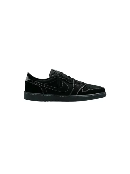 Sneakersy Jordan Air Jordan 1 zamszowe czarne