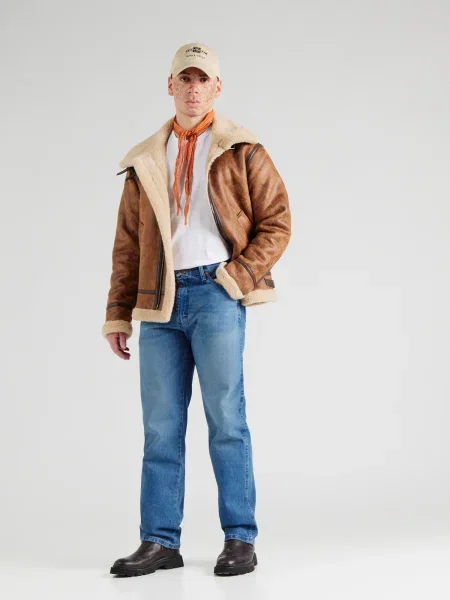 WRANGLER Jeans denim albastru