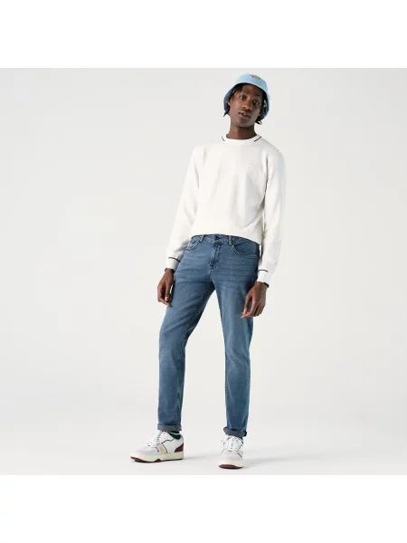Lacoste Spodnie Lacoste granatowe