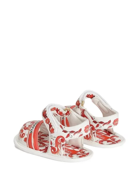 Sandały dziecięce Dolce And Gabbana białe