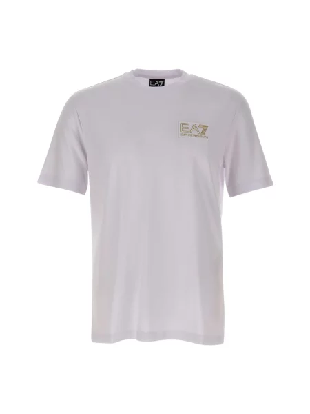 Emporio Armani T-shirt z wiskozą biała