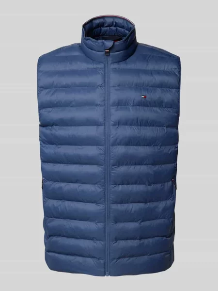 Kamizelka pikowana o kroju regular fit z wyhaftowanym logo Tommy Hilfiger