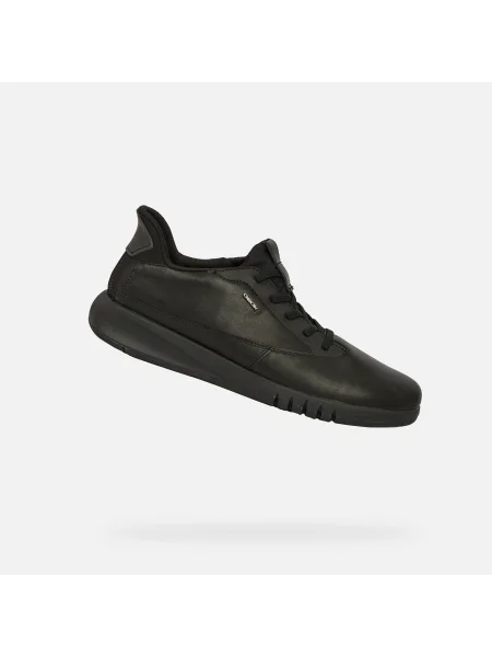 Sneakerși Geox negru