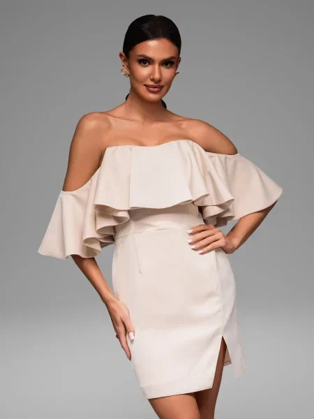 Rochie Edoti gri
