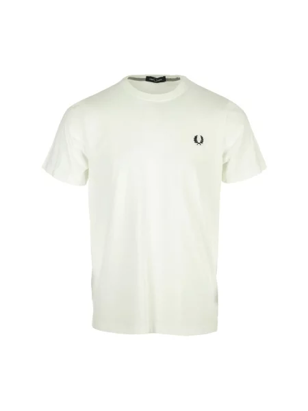 T-shirt FRED PERRY Crew Neck Tee Snow White M biała
