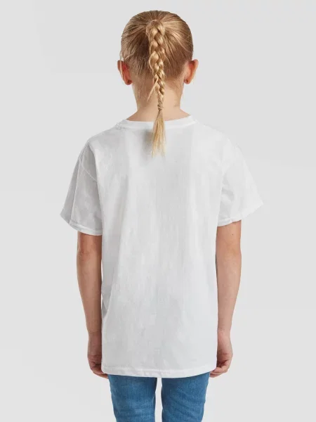 Tricou copii Fruit Of The Loom alb