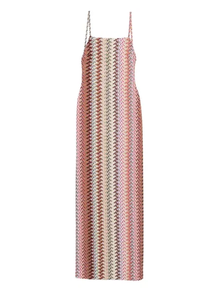 Rochie maxi Missoni de costum roșu
