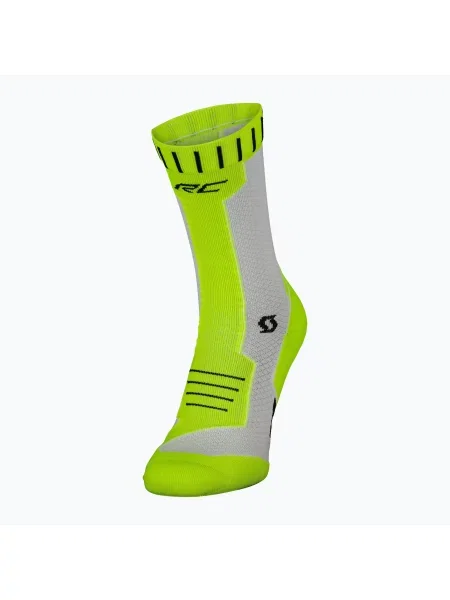 Шкарпетки SCOTT RC Running Crew safety yellow/white білі