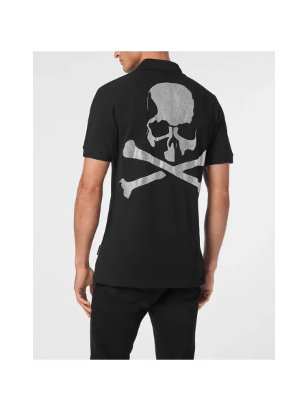 Koszulka polo Philipp Plein czarna