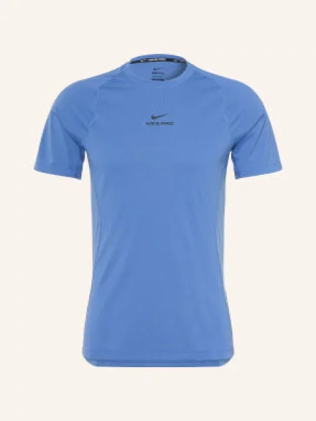 Nike Funkční Tričko Pro Training modrá černá