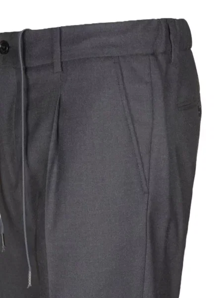 Pantaloni Be Able cu cordon gri