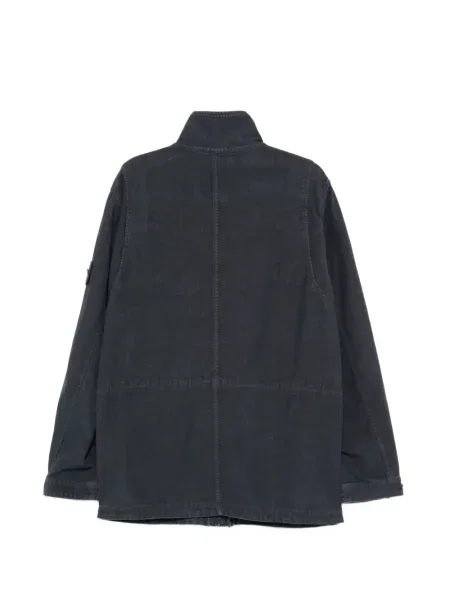 Geacă Stone Island cu strasuri albastru