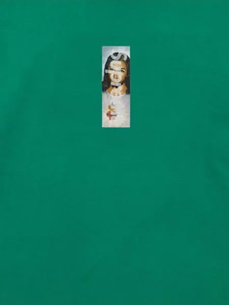 Tricou Supreme cu autograf verde