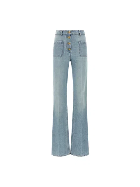 Spodnie Valentino Garavani niebieskie