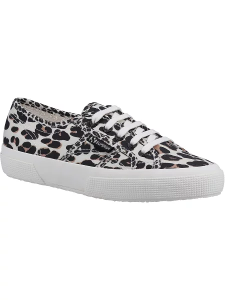 Superge Superga 2750 s potiskom z leopardjim vzorcem rumena
