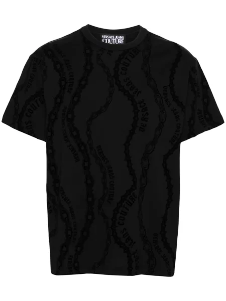 Tricou Versace Jeans Couture negru
