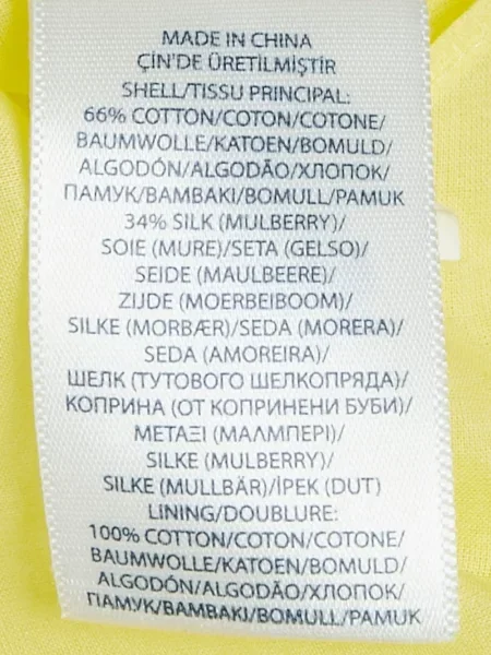 Карирана риза Polo Ralph Lauren с принт до коляното жълто