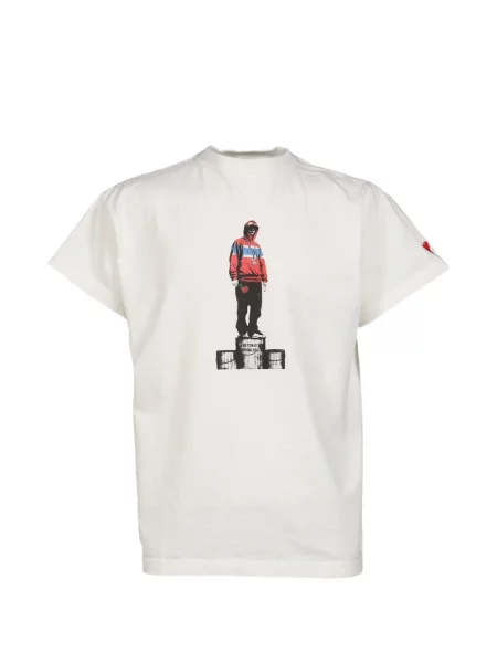 Tricou Emotionally Unavailable cu imagine alb