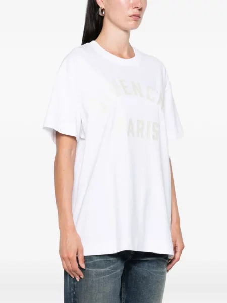 Tricou Givenchy cu imagine alb