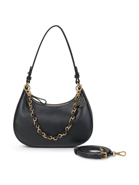 Geanta crossbody Lauren Ralph Lauren negru