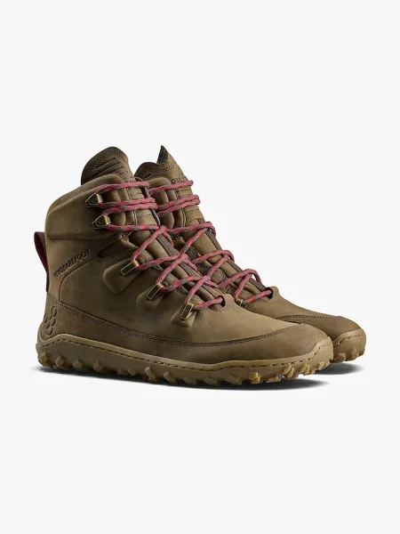 Vivobarefoot topánky trekingové pánske TRACKER LEATHER AT II hnedá