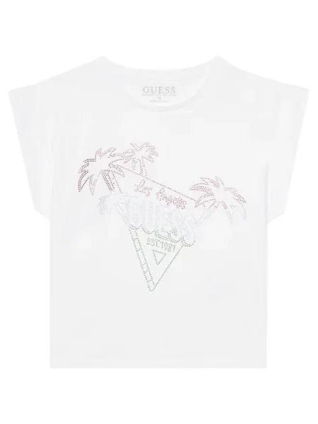 Guess Póló Regular Fit fehér