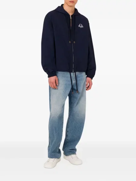 Geacă bomber Moschino albastru