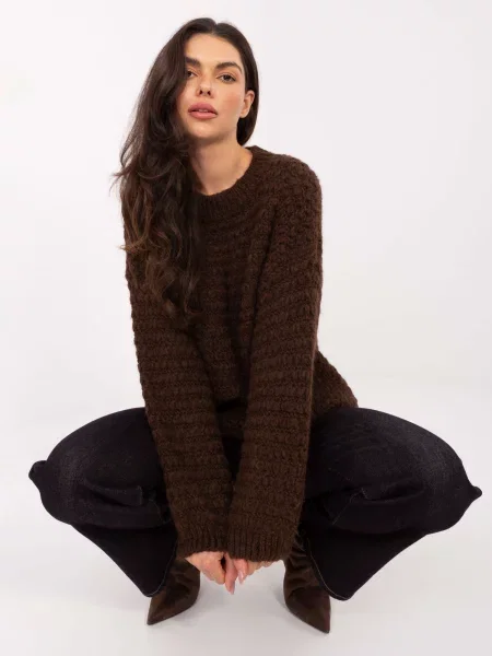 Pulover Italy Moda maro