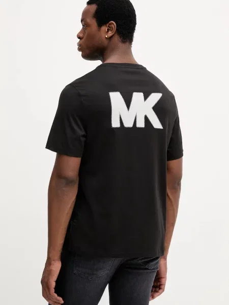 Tričko Michael Kors s potiskem černá