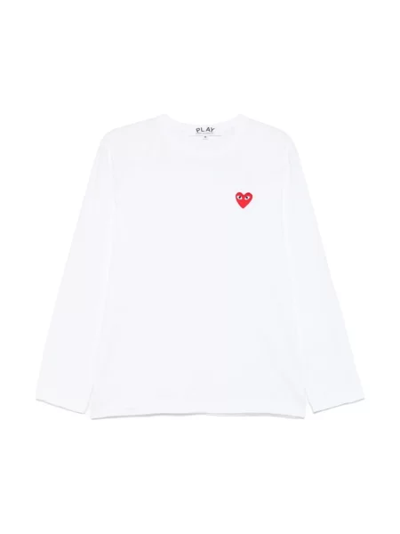 Top Comme Des Garcons biały