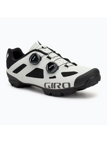 Kerékpáros cipő MTB férfi Giro Sector light sharkskin Sector fehér