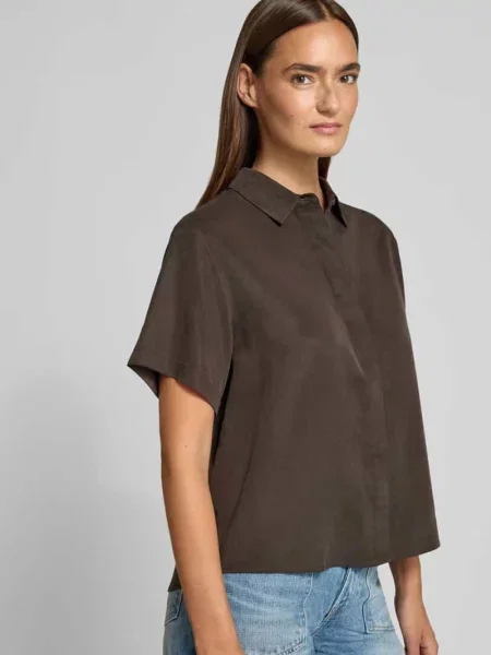 Bluzka koszulowa o kroju regular fit z rękawem o dł. model MINA' Samsoe Samsoe