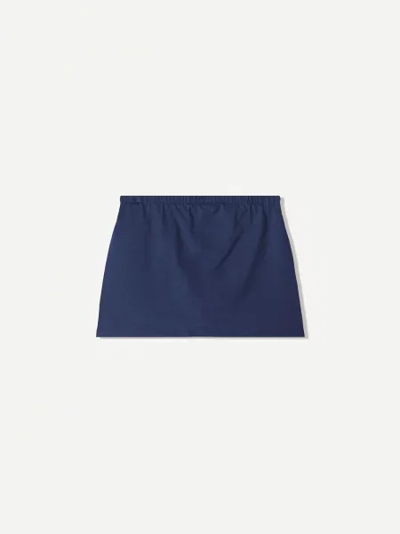 Bershka Fustă bleumarin