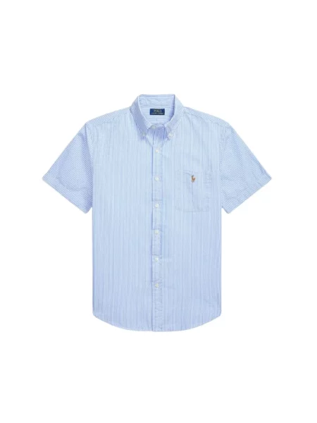 Koszula casualowa o kroju regular fit z czystej bawełny Polo Ralph Lauren niebieska