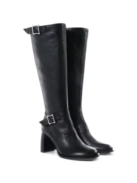 Cizme Ann Demeulemeester cu cataramă negru