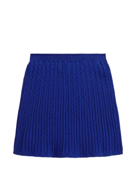 Spódnica dziecięca Polo Ralph Lauren niebieska