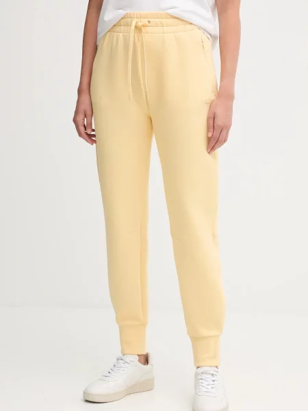 Однотонные спортивные штаны Lacoste черные