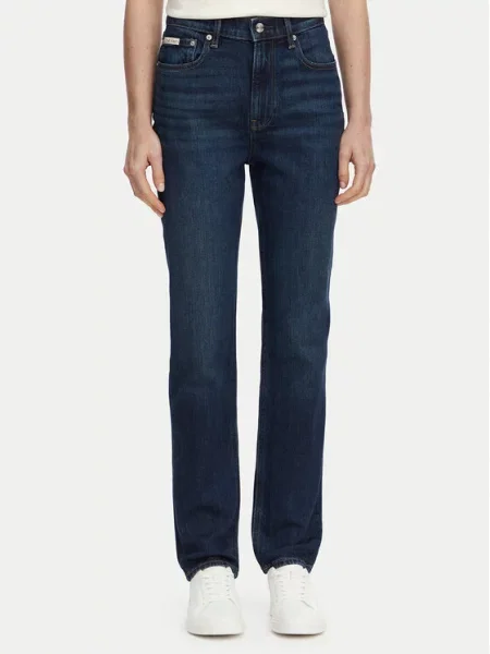 Calvin Klein Jeans Дънки Thompson Тъмносин Mom Fit