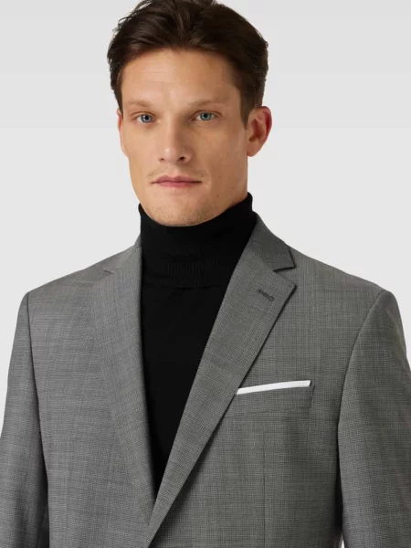 Marynarka na 2 o kroju slim fit z dodatkiem wełny model „Finch” Joop! Collection
