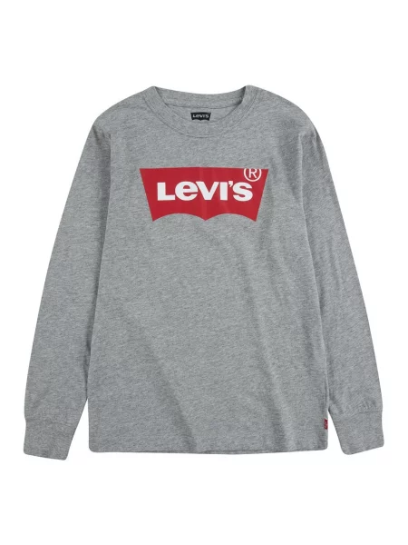 Levi's tričko s dlouhým rukávem šedé