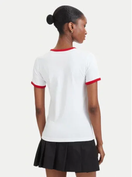 Guess Jeans T-shirt Slim Fit bijela
