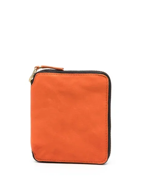 Portofel Comme Des Garçons Wallet din piele portocaliu