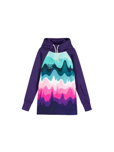 Bluza outdoorowa z kapturem DEEP TRIP Aquafresh softshell