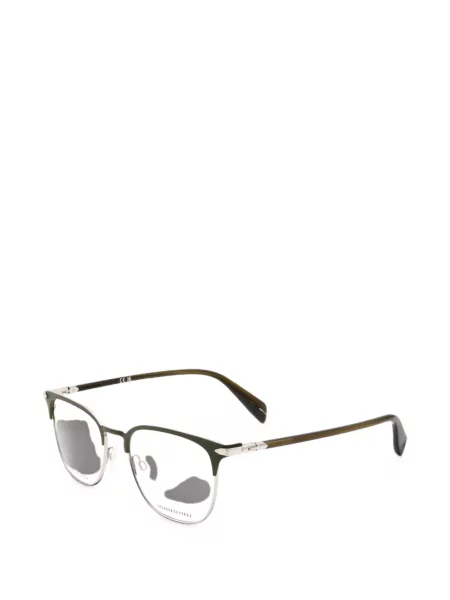 Ochelari de soare Rag & Bone cu imprimeu geometric verde