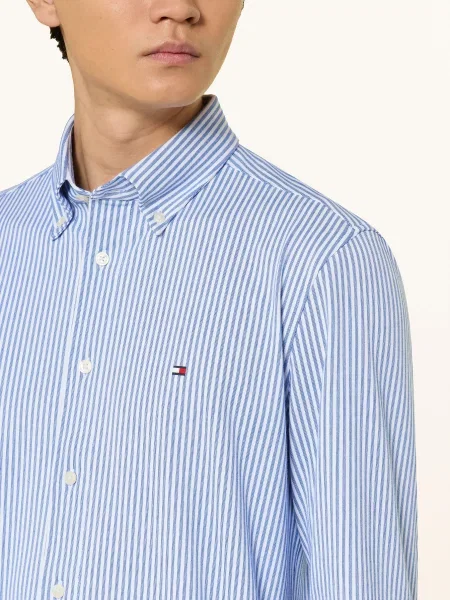 Tommy Hilfiger Košile Regular Fit modrá bílá