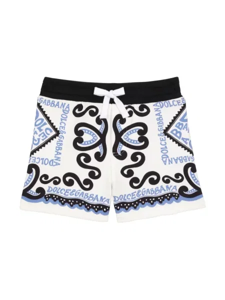 Szorty dziecięce Dolce And Gabbana białe