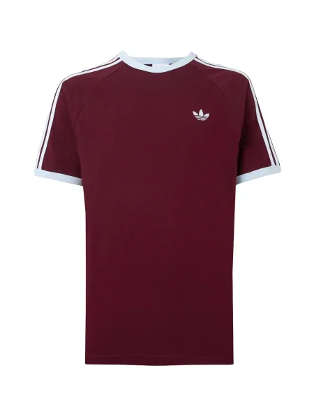 ADIDAS ORIGINALS Póló pasztellkék borvörös